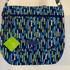 Vera Bradley Double Zip Mailbag. New with tags